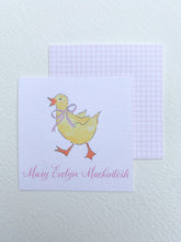 Load image into Gallery viewer, LUCKY DUCK GIFT TAG (pink)
