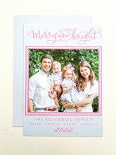 Load image into Gallery viewer, MERRY AND BRIGHT (color options available)