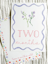 Load image into Gallery viewer, BOTANICAL MILESTONE CARDS