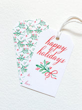 Load image into Gallery viewer, MISTLETOE FILL-IN TAG (options available)