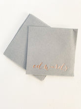 Load image into Gallery viewer, CLASSIC COCKTAIL NAPKIN