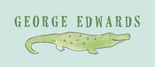 Load image into Gallery viewer, ALLIGATOR STICKER LABEL
