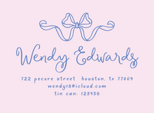 Load image into Gallery viewer, CALLING CARD
