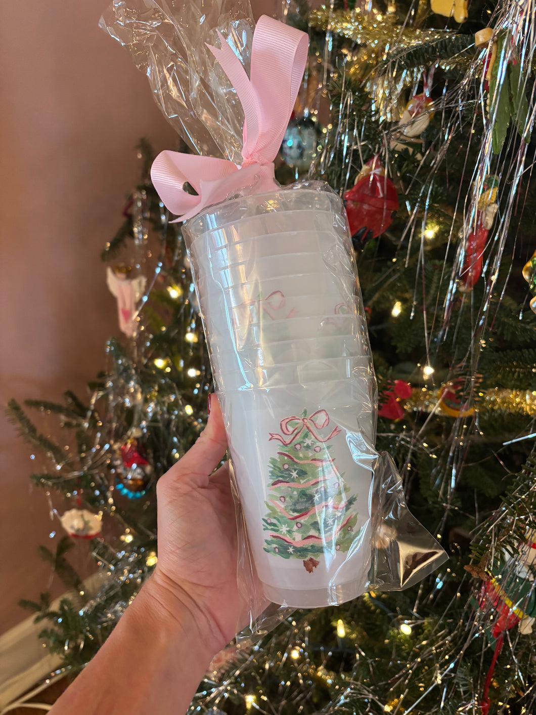 Christmas Tree Frost Flex Cups