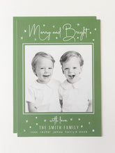 Load image into Gallery viewer, MERRY SPARKLES CARD (color options available)
