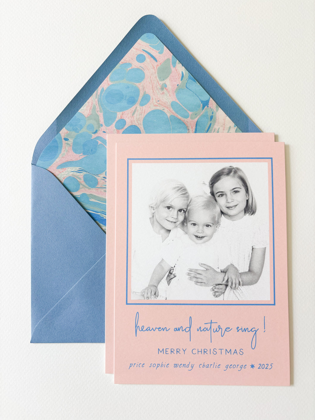 MYKONOS MARBLE CARD (color options available)