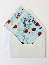 Load image into Gallery viewer, ROBINS EGG MARBLE CARD (color options available)
