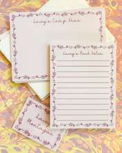 Load image into Gallery viewer, FLOWER CHAIN CAMP STATIONERY
