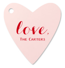 Load image into Gallery viewer, FOIL STAMPED HEART TAG
