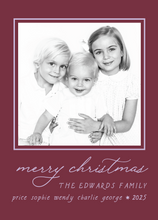 Load image into Gallery viewer, BOYSENBERRY MARBLE CARD (color options available)
