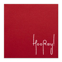 Load image into Gallery viewer, HOORAY COCKTAIL NAPKIN (color options available)
