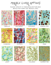 Load image into Gallery viewer, DAPHNE MARBLE CARD (color options available)
