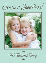 Load image into Gallery viewer, CELADON MARBLE CARD (color options available)
