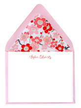 Load image into Gallery viewer, Cherry Blossom Lined Note
