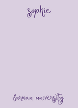 Load image into Gallery viewer, GO TEAM COLLEGE PAD (color options available)
