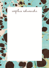 Load image into Gallery viewer, MARBLE NOTEPAD (font options available)

