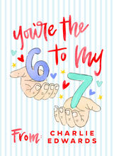 Load image into Gallery viewer, SIX SEVEN VALENTINE TAG
