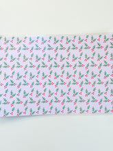 Load image into Gallery viewer, LAMINATED HOLLY PLACEMAT (pink)
