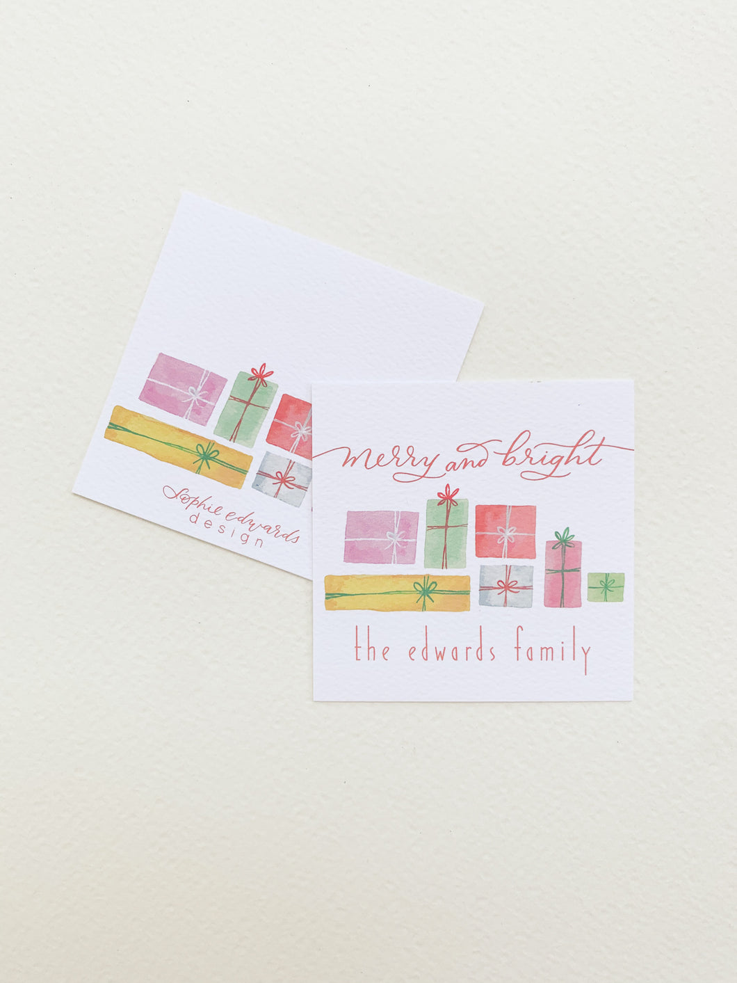 MERRY & BRIGHT TAG